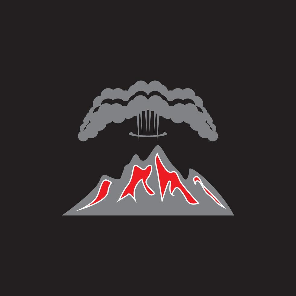 Detail Gunung Merapi Vector Nomer 47