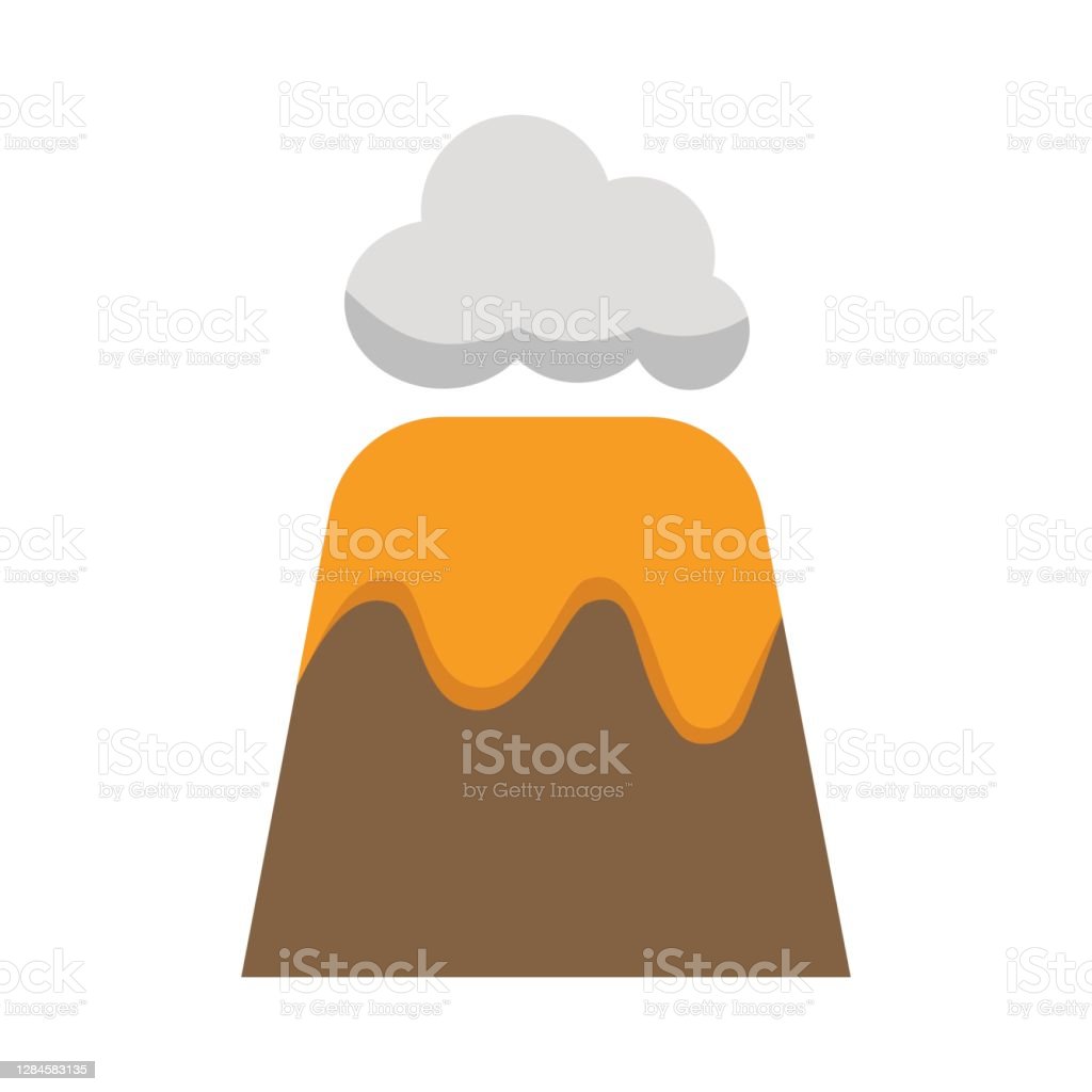 Detail Gunung Merapi Vector Nomer 49