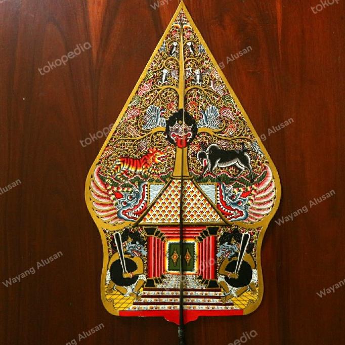 Detail Gunungan Wayang Jawa Timur Nomer 27