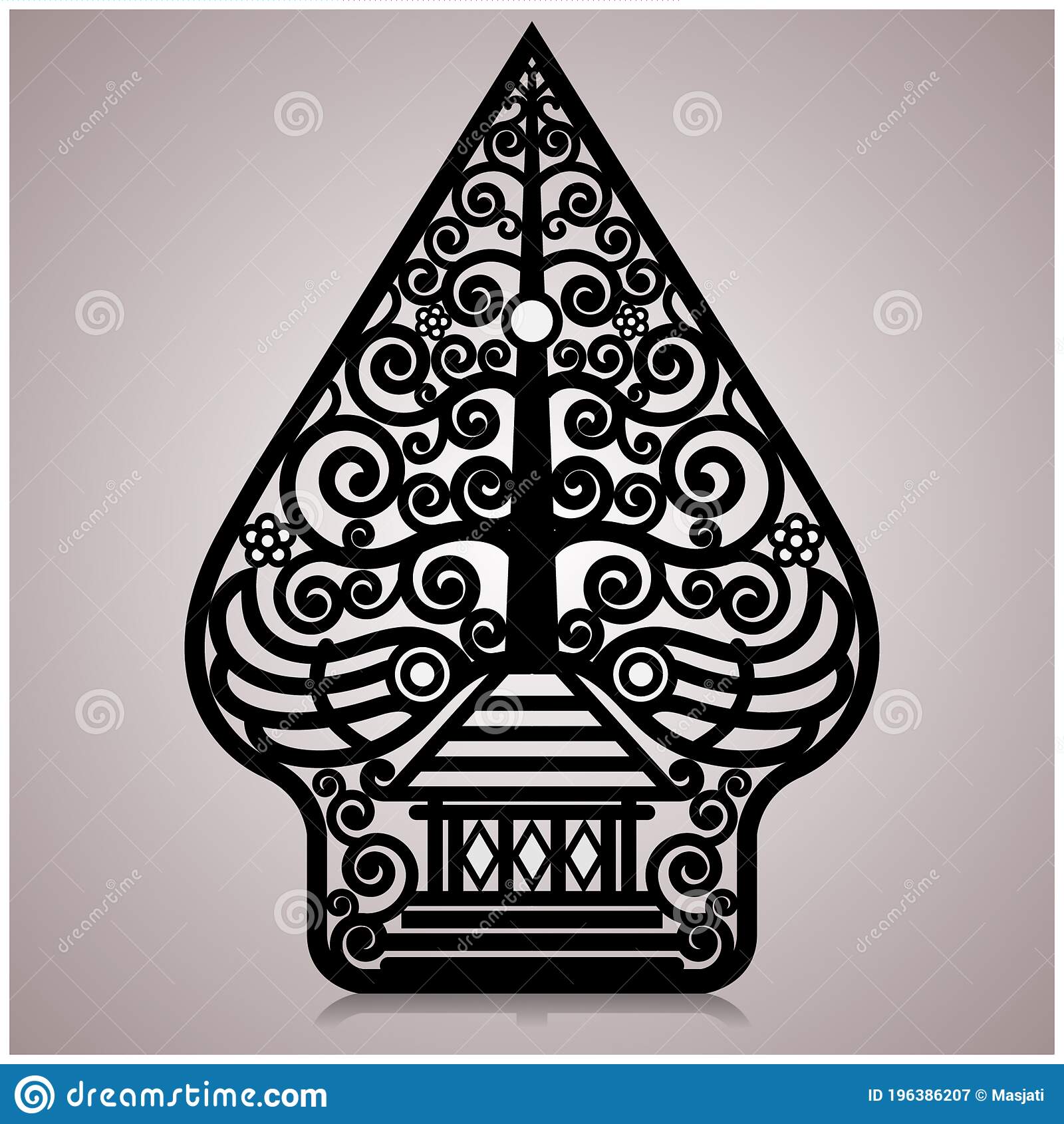 Detail Gunungan Wayang Vector Png Nomer 12