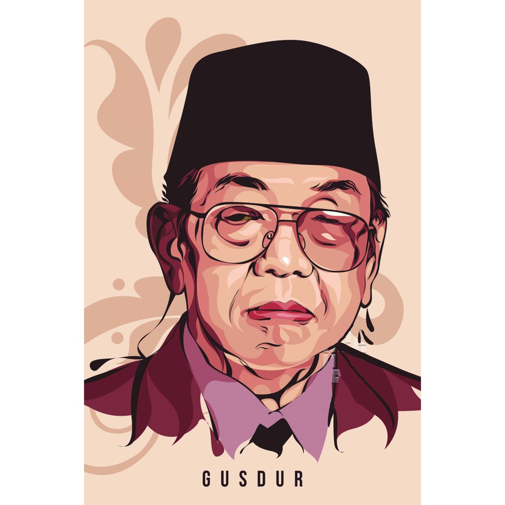 Detail Gus Dur Vector Png Koleksi Nomer 22