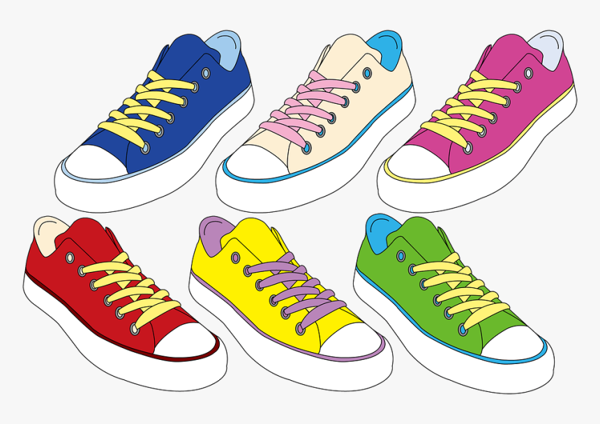 Detail Gym Shoes Clipart Nomer 37