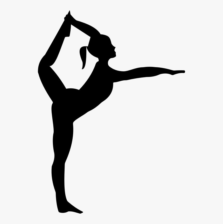 Detail Gymnast Silhouette Clip Art Nomer 6