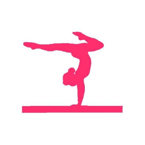 Detail Gymnast Silhouette Clip Art Free Nomer 45