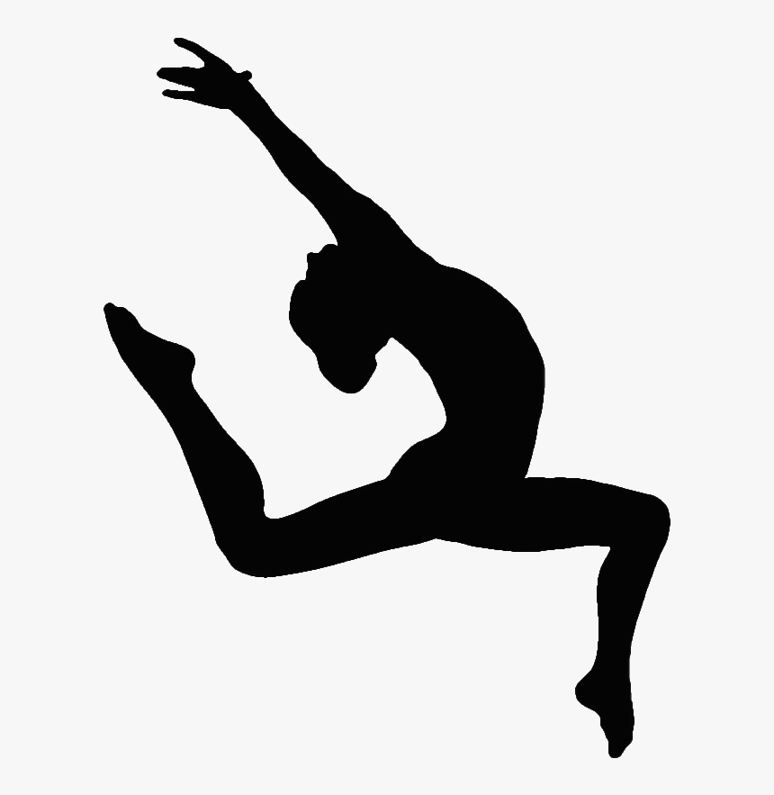 Detail Gymnast Silhouette Transparent Background Nomer 2