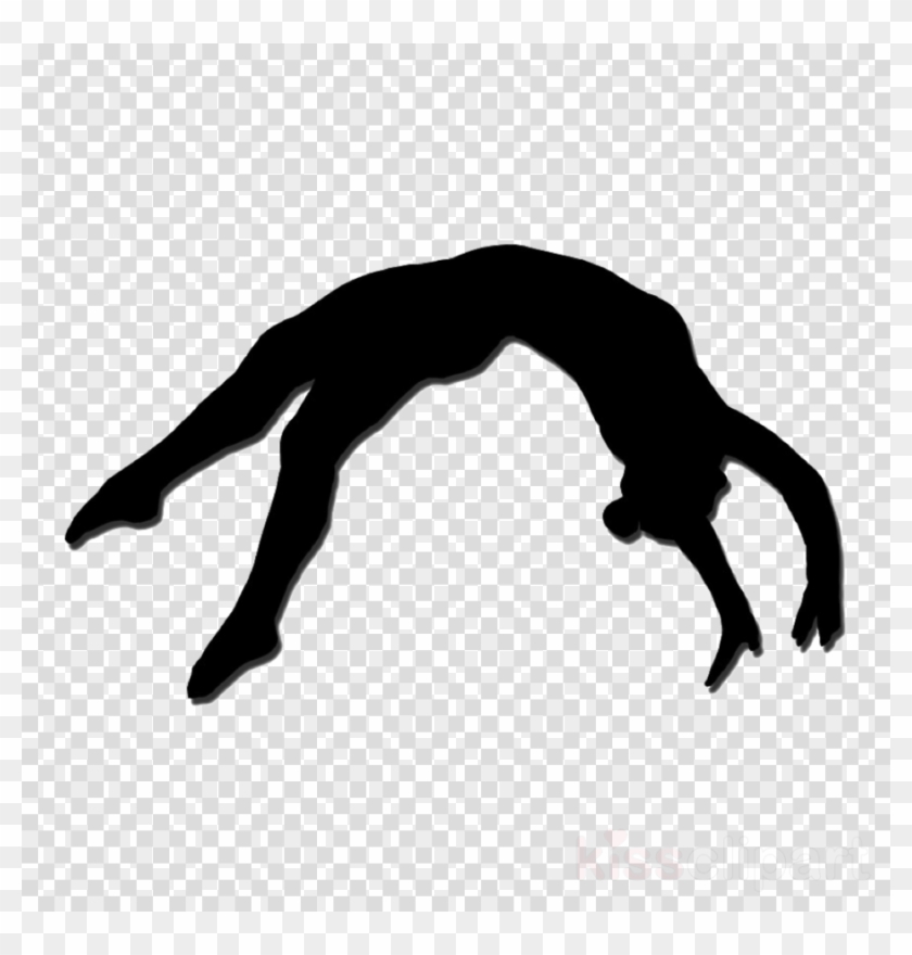 Detail Gymnast Silhouette Transparent Background Nomer 20