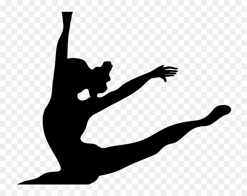 Detail Gymnast Silhouette Transparent Background Nomer 45