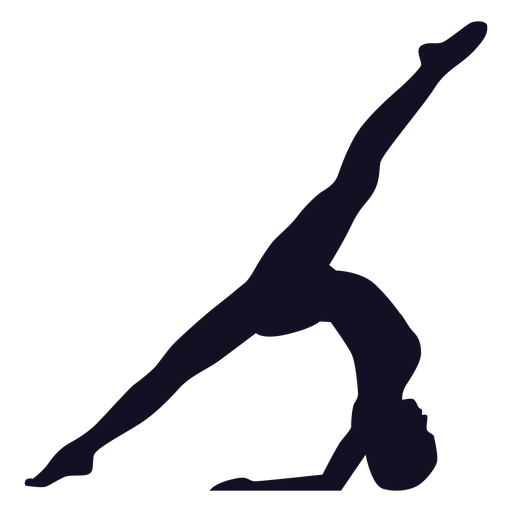 Detail Gymnast Silhouette Transparent Background Nomer 48