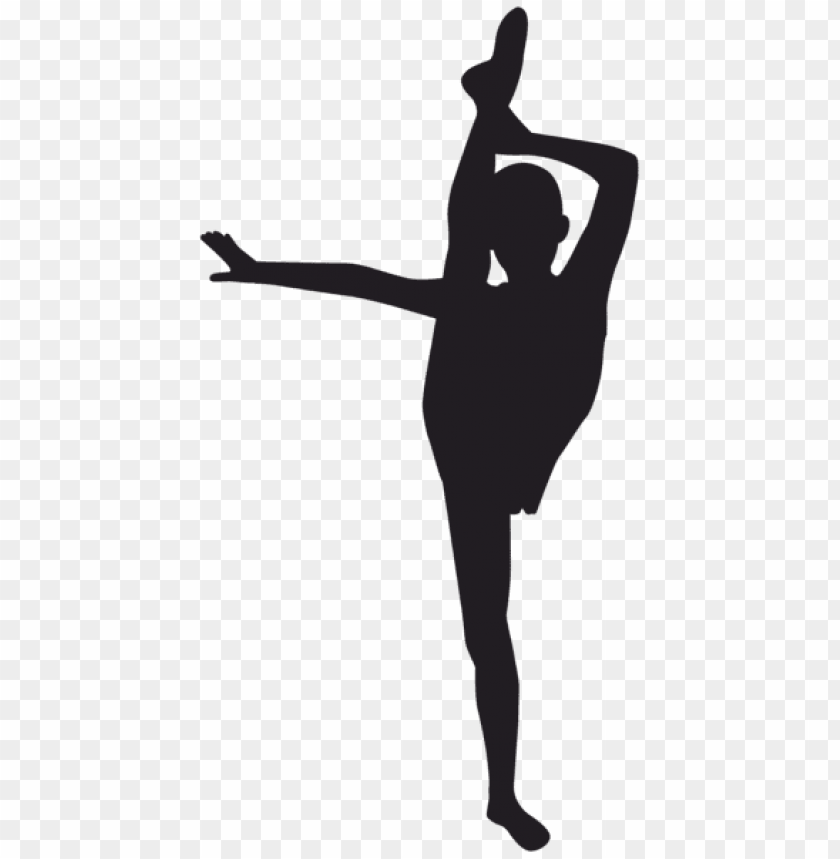 Detail Gymnast Silhouette Transparent Background Nomer 6