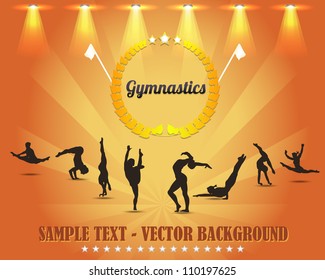 Detail Gymnastics Background Images Nomer 25