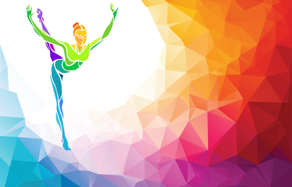 Detail Gymnastics Clipart Color Nomer 19