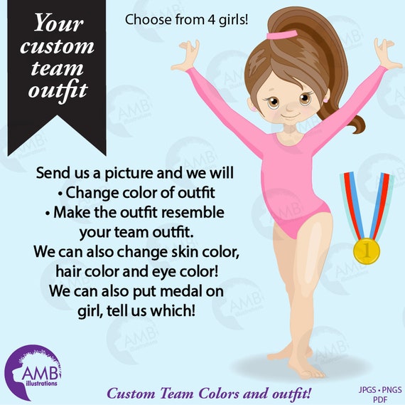 Detail Gymnastics Clipart Color Nomer 45