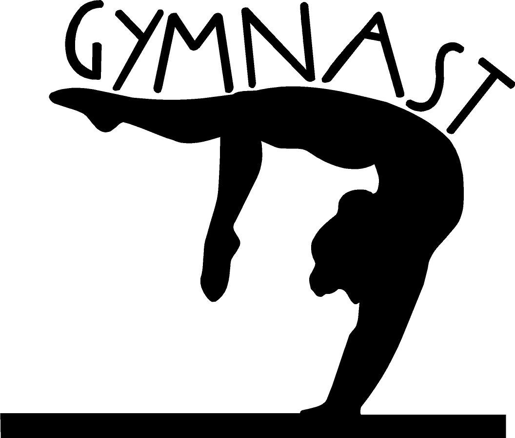 Detail Gymnastics Silhouette Clip Art Free Nomer 12