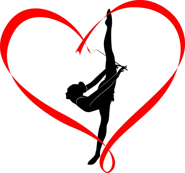 Detail Gymnastics Silhouette Clip Art Free Nomer 21