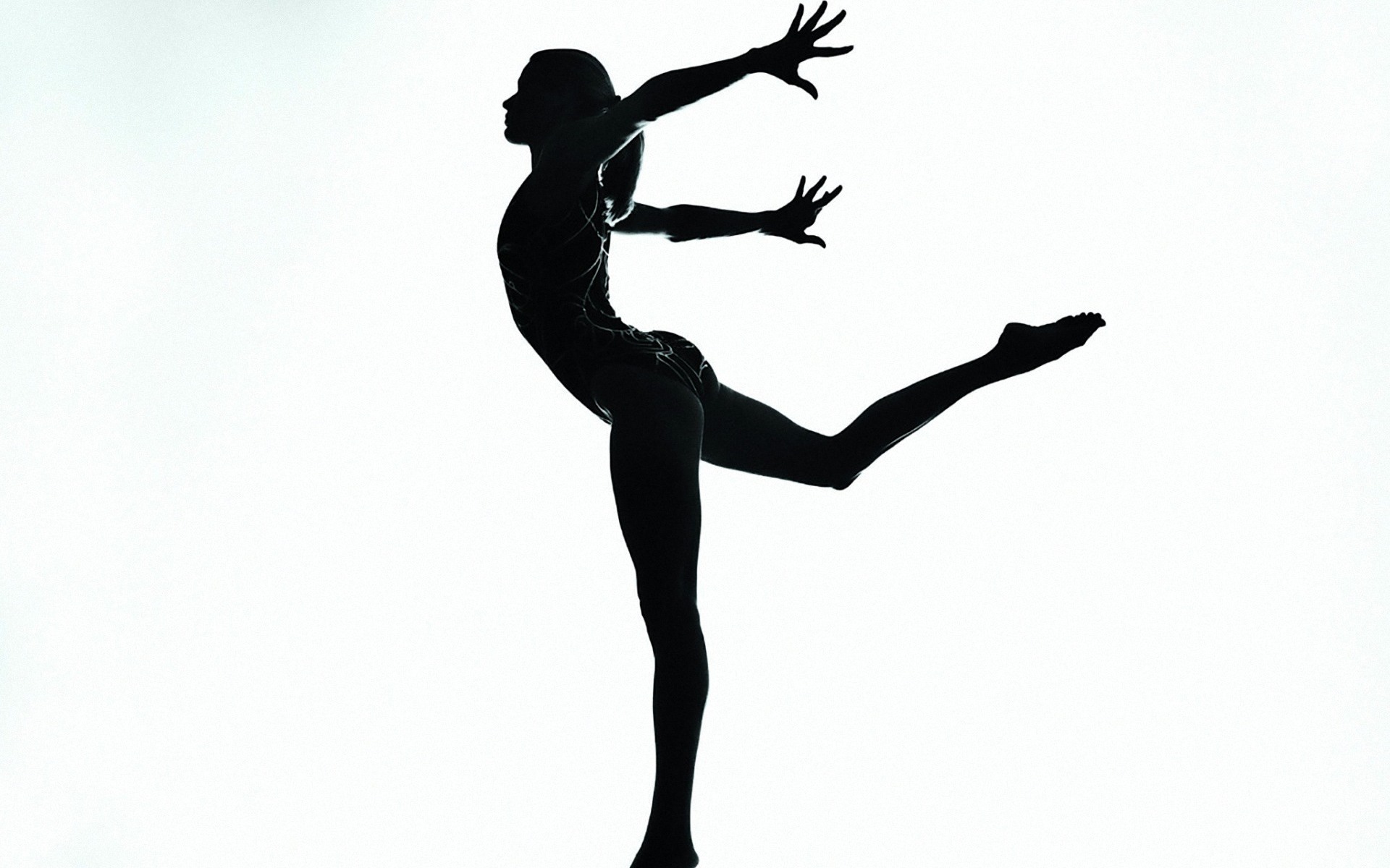 Detail Gymnastics Silhouette Clip Art Free Nomer 23