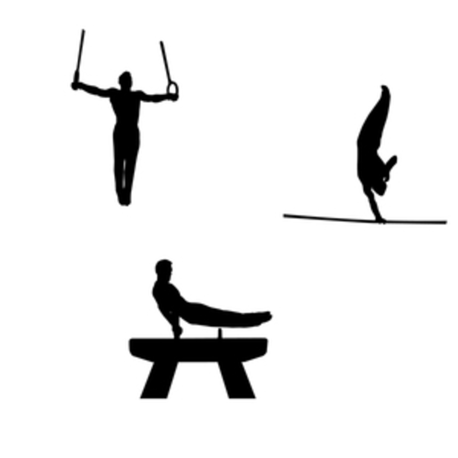 Detail Gymnastics Silhouette Clip Art Free Nomer 36