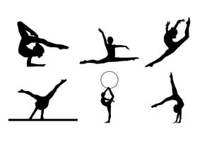 Detail Gymnastics Silhouette Clip Art Free Nomer 39