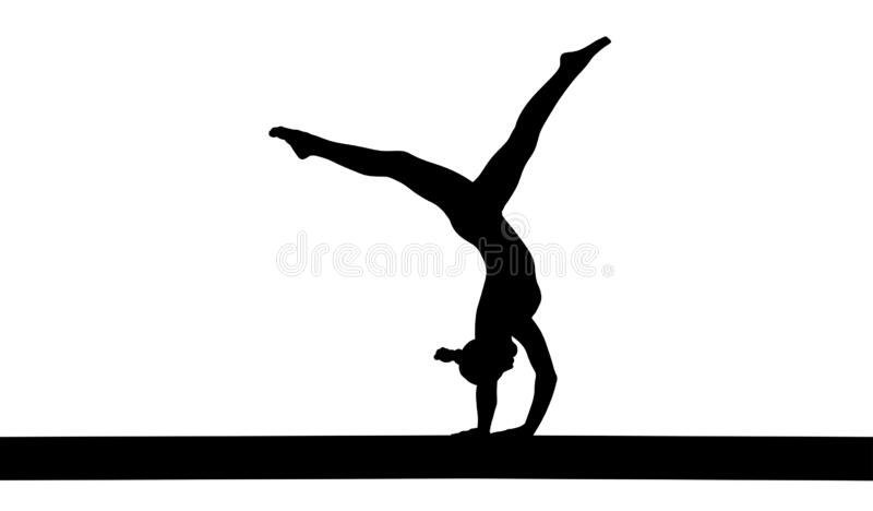 Detail Gymnastics Silhouette Clip Art Free Nomer 47