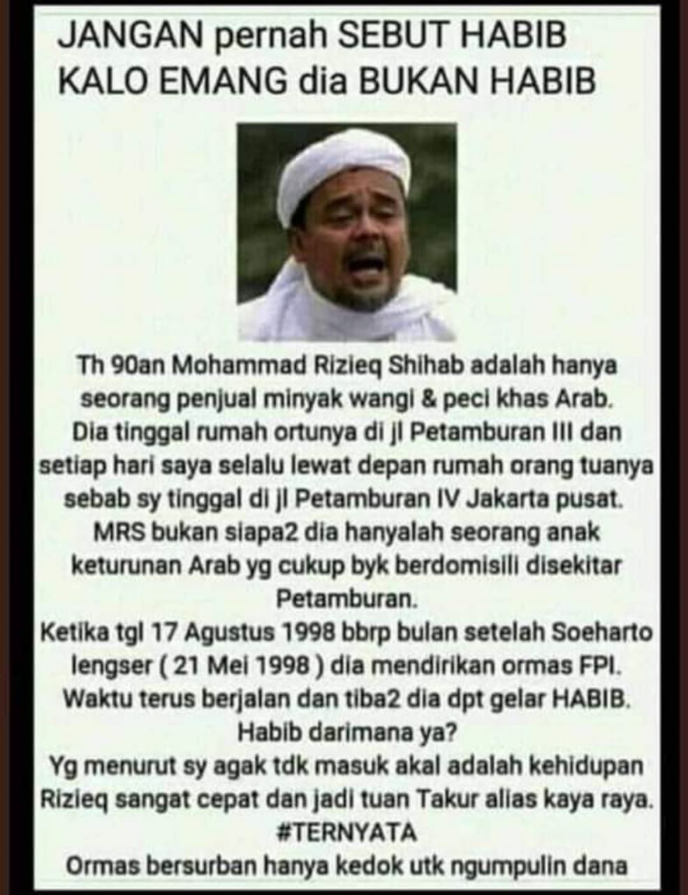 Detail Habib Rizieq Meme Nomer 32