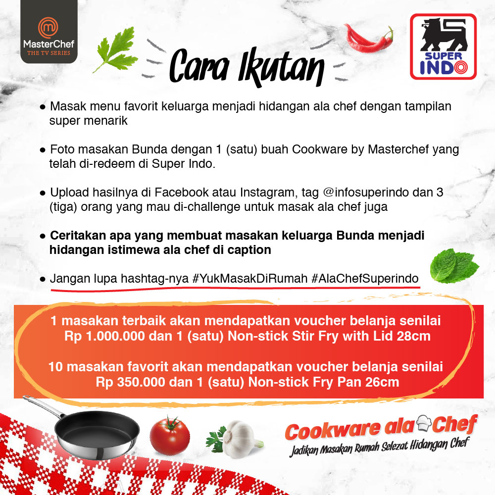 Detail Hadiah Master Chef 2020 Nomer 54