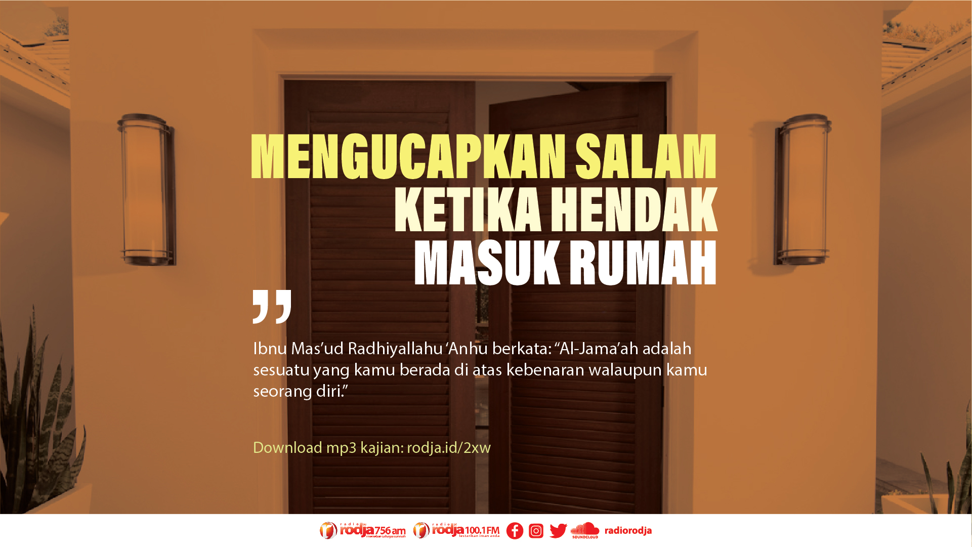 Detail Hadits Adab Masuk Rumah Nomer 48