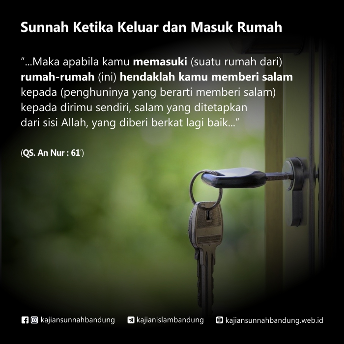 Detail Hadits Adab Masuk Rumah Nomer 49