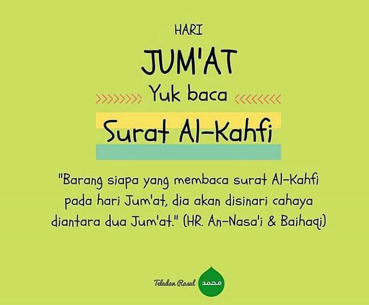 Detail Hadits Membaca Surat Al Kahfi Di Hari Jumat Nomer 16