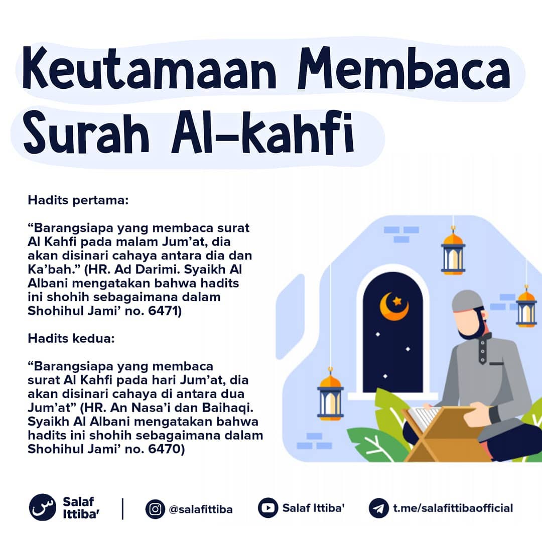 Detail Hadits Membaca Surat Al Kahfi Di Hari Jumat Nomer 41