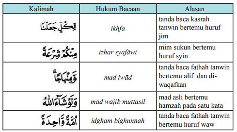 Detail Hadits Surat Al Maidah Ayat 48 Nomer 36