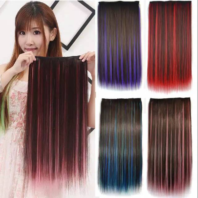 Hair Clip Ombre Murah - KibrisPDR