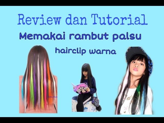 Detail Hair Clip Warna Warni Nomer 20