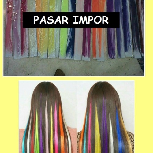 Detail Hair Clip Warna Warni Nomer 48