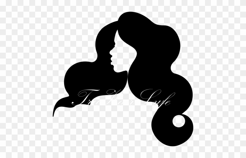 Detail Hair Silhouette Png Nomer 13