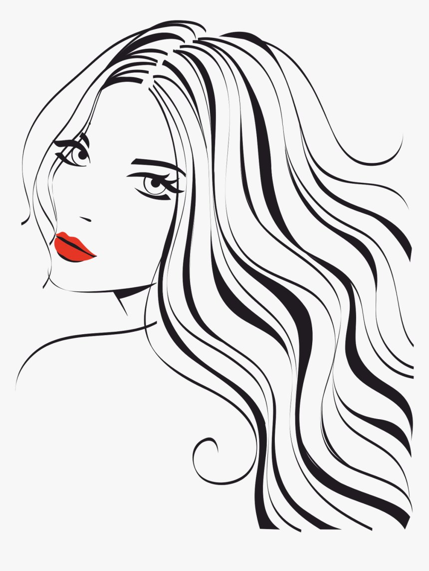 Detail Hair Silhouette Png Nomer 31
