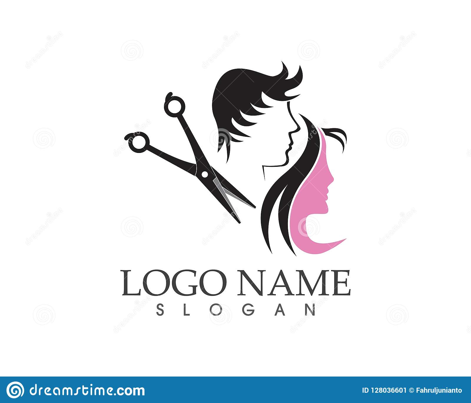 Detail Hair Style Logo Nomer 5