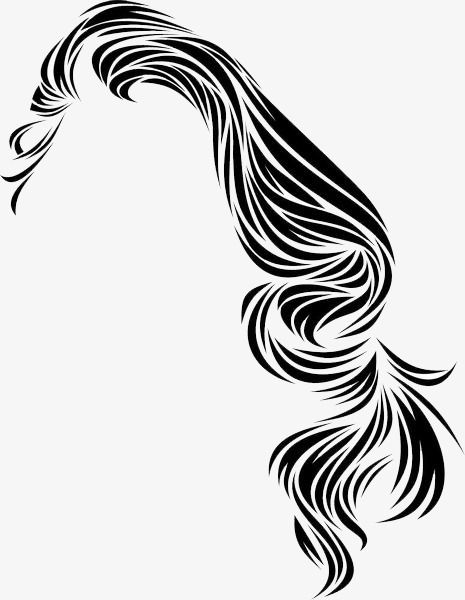 Detail Hair Vector Png Nomer 19