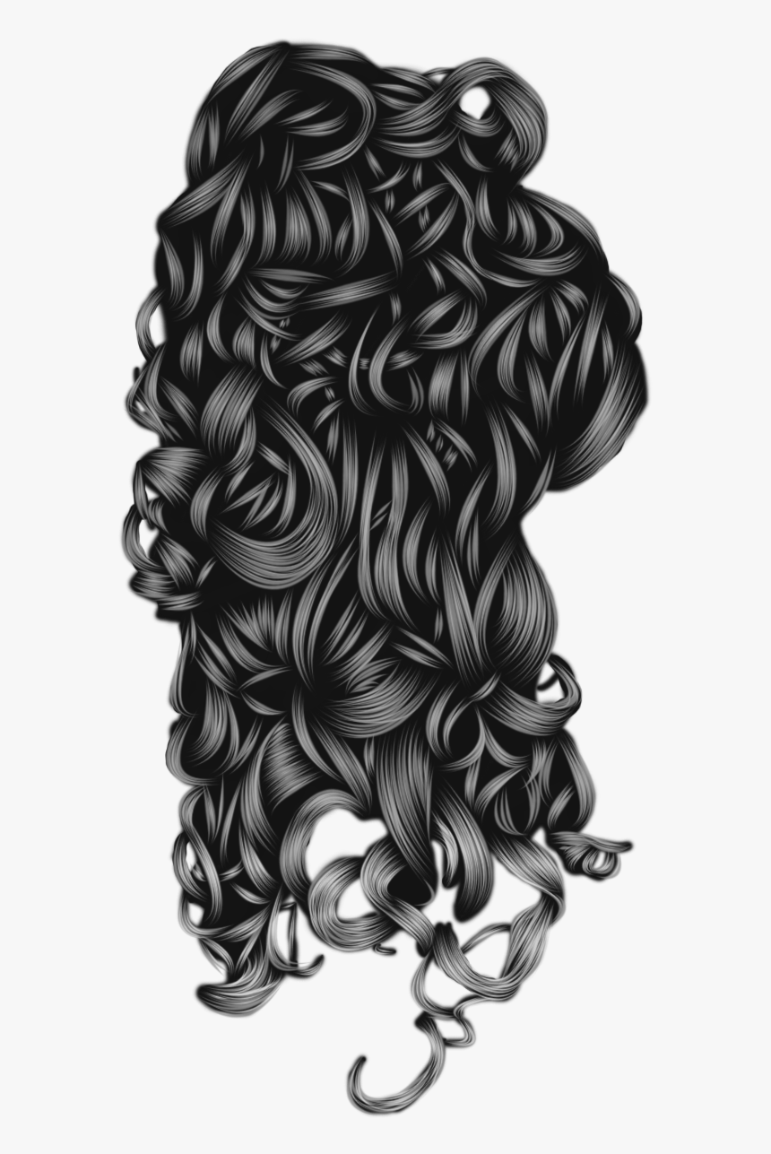 Detail Hair Vector Png Nomer 26