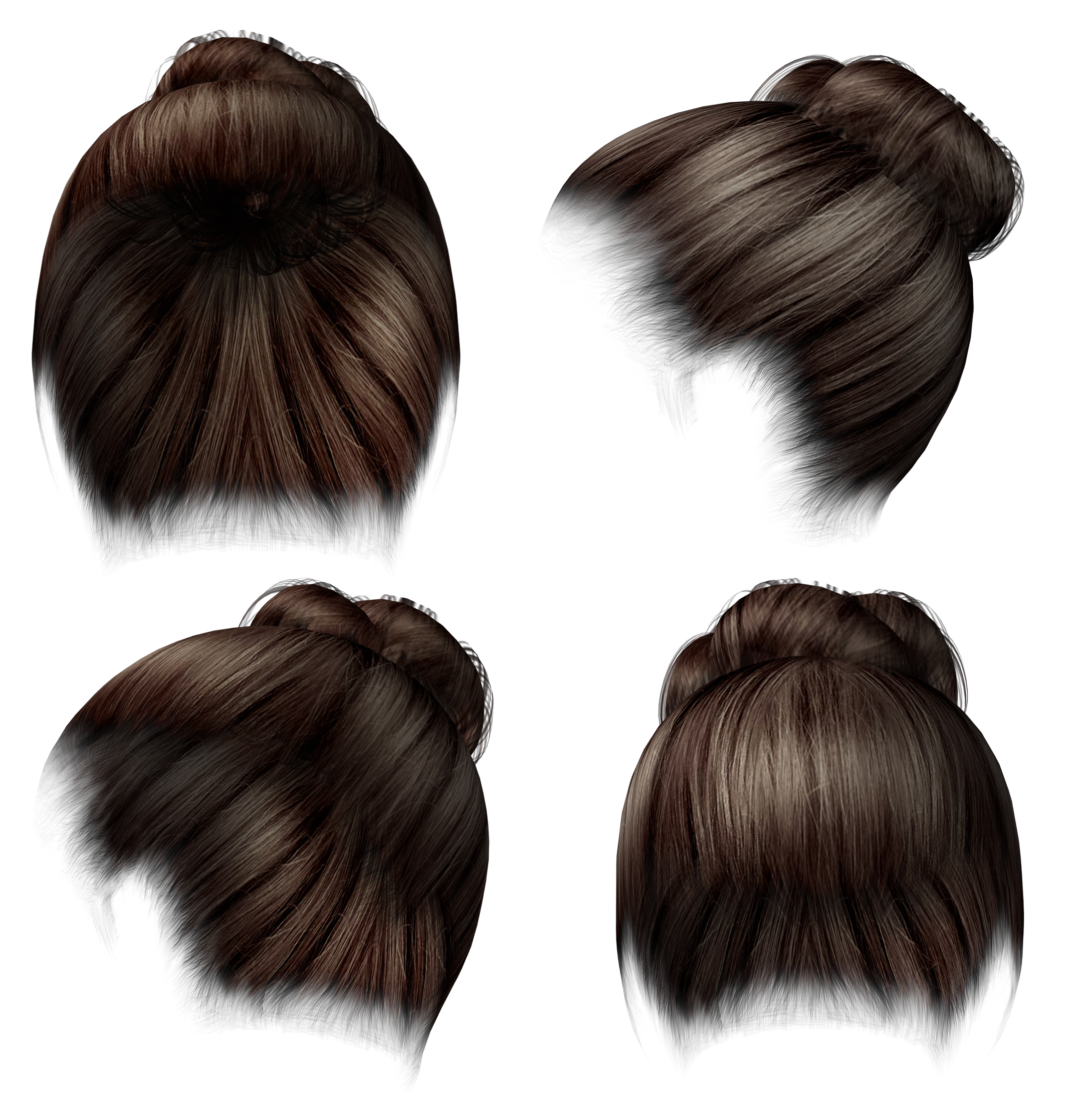 Detail Hair Wig Png Nomer 37