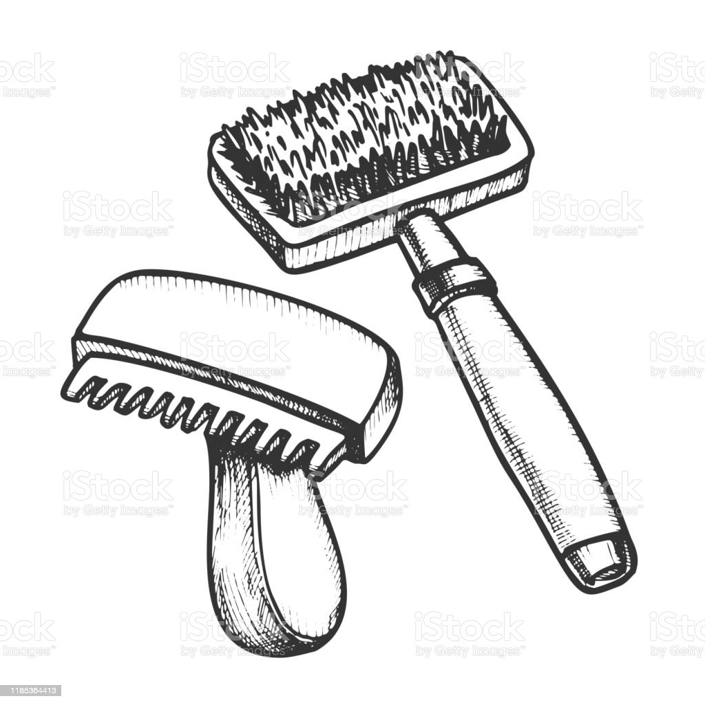 Detail Hairbrush Clipart Black And White Nomer 44