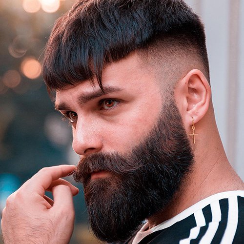 Detail Hairstyle With Beard Nomer 58