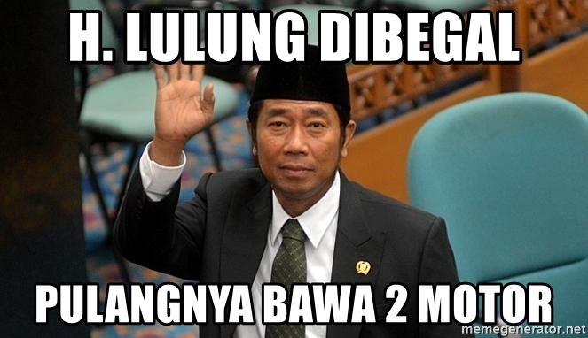 Detail Haji Lulung Meme Nomer 2