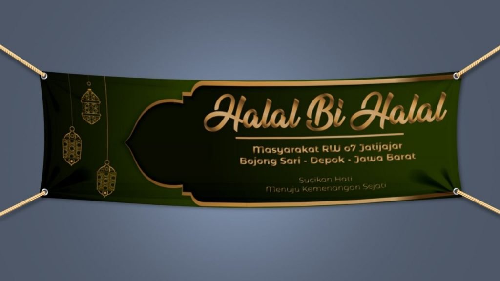 Detail Halal Bi Halal Spanduk Nomer 48