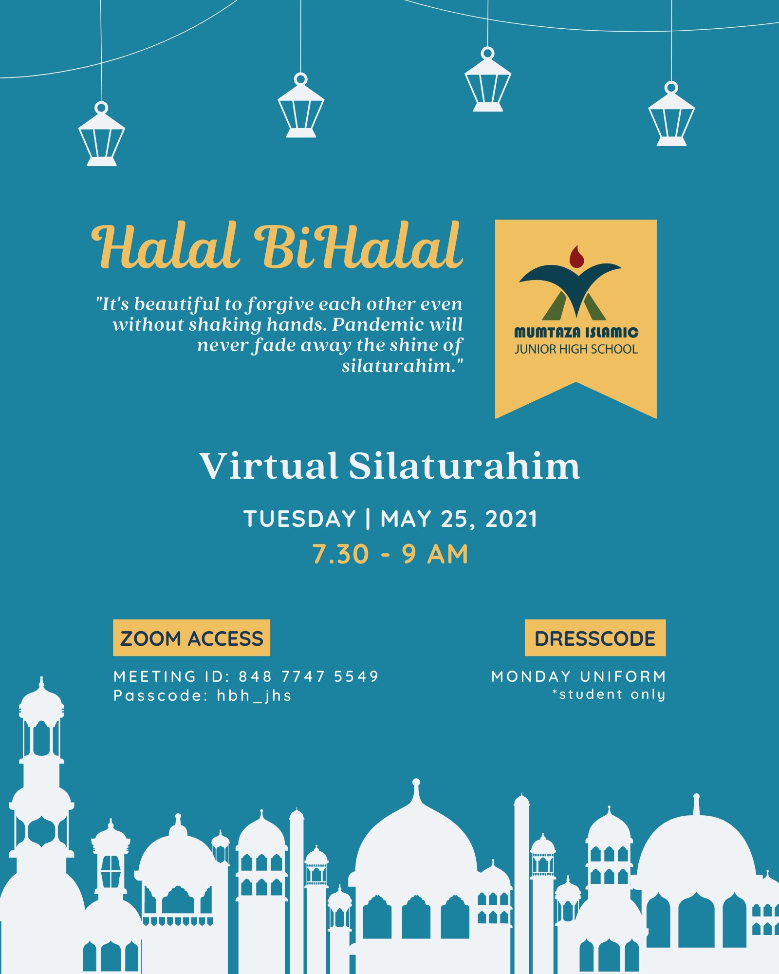 Detail Halal Bihalal Background Nomer 39