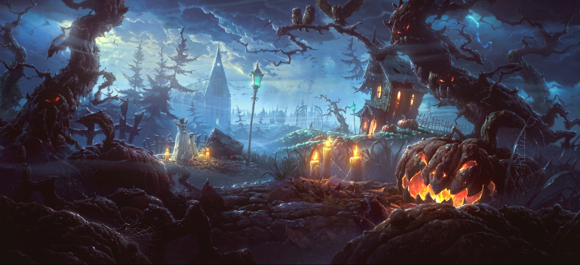 Detail Halloween Background Nomer 6