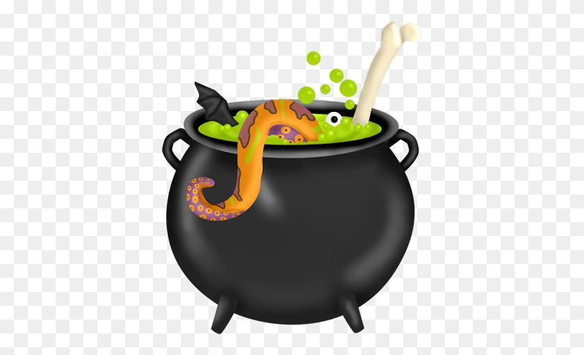 Detail Halloween Cauldron Clip Art Nomer 15