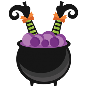 Detail Halloween Cauldron Clip Art Nomer 20