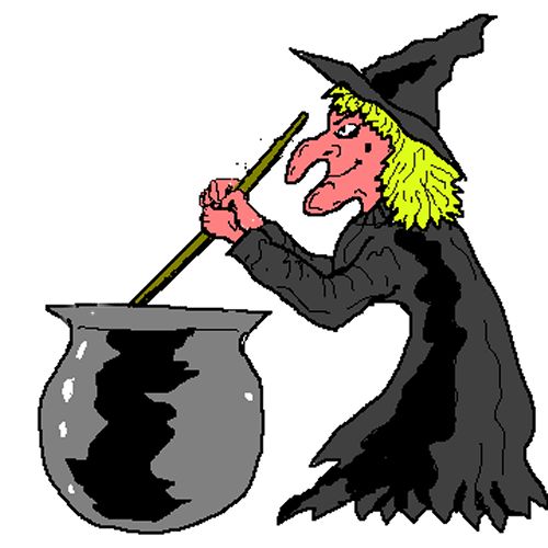 Detail Halloween Cauldron Clip Art Nomer 27
