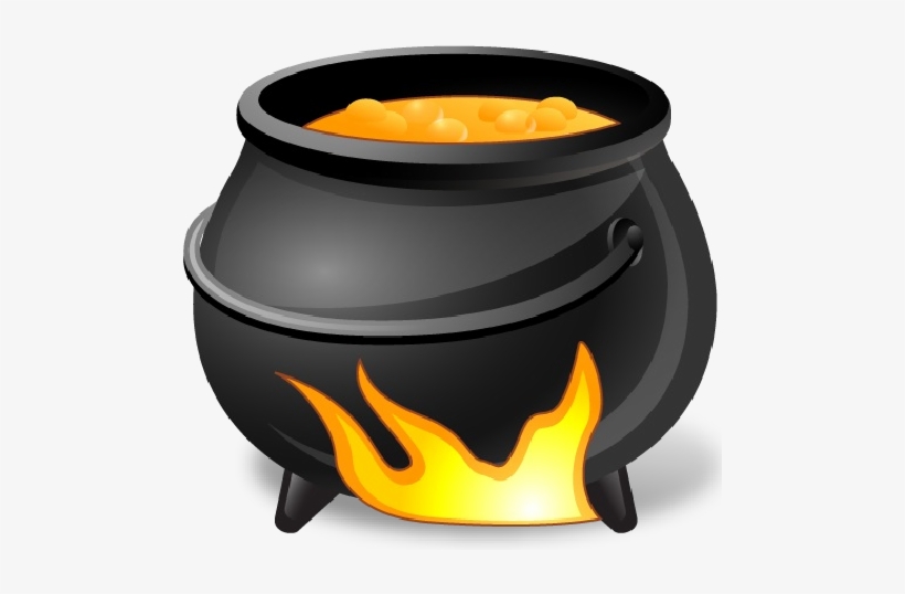 Detail Halloween Cauldron Clip Art Nomer 29