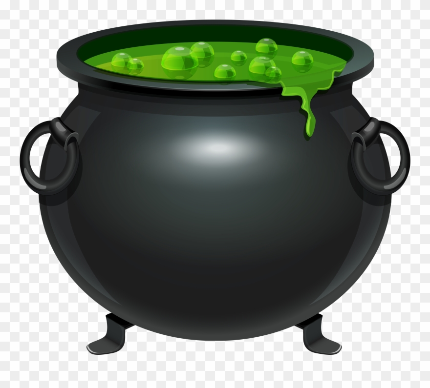 Detail Halloween Cauldron Clip Art Nomer 6