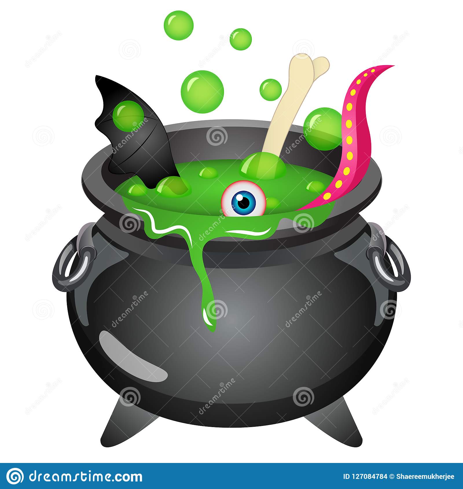 Detail Halloween Cauldron Clip Art Nomer 49